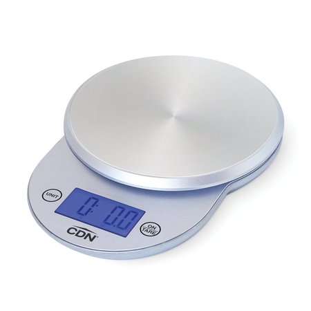 CDN Digital Scale, 11 lb - Silver SD1104-S